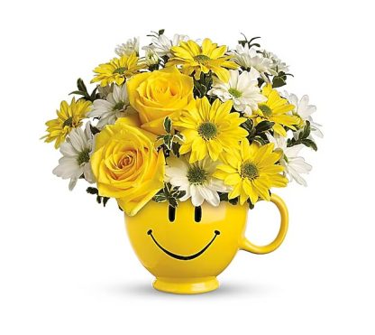 Teleflora's Be Happy® Bouquet with Roses