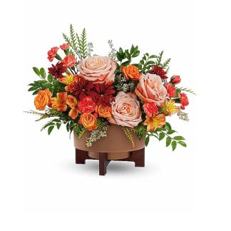 Teleflora's Copper Celebration Centerpiece