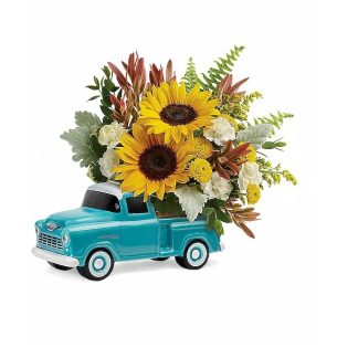 Teleflora's Chevy Pickup Bouquet