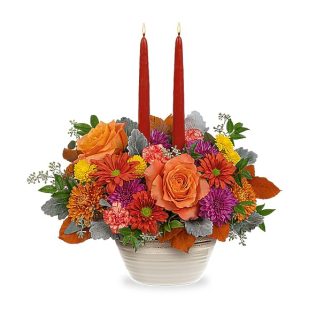 Teleflora's Rustic Chic Centerpiece