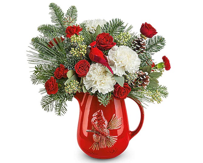 Teleflora's Scarlet Cardinal Bouquet