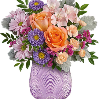 Teleflora's Brilliant Purple Bouquet