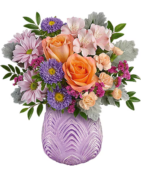 Teleflora's Brilliant Purple Bouquet
