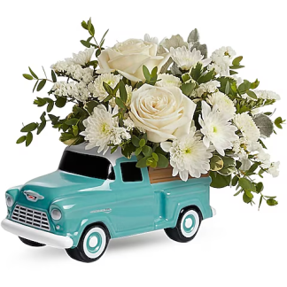 Teleflora's Classic Chevy Pickup Bouquet