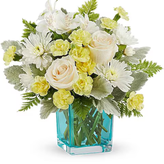 Teleflora's Evergreen Meadows Bouquet