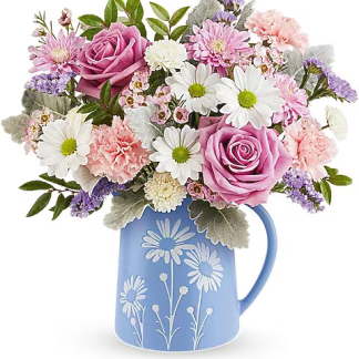 Teleflora's Pastel Meadow Bouquet