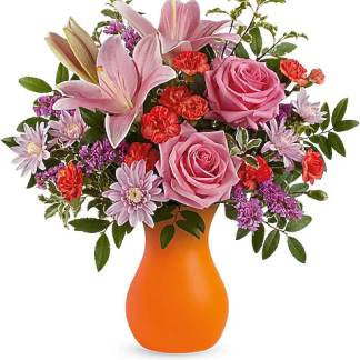 Teleflora's Sunset Radiance Bouquet