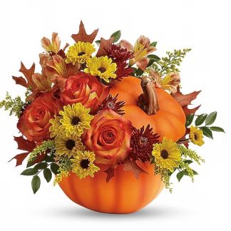 Teleflora's Warm Fall Wishes Bouquet
